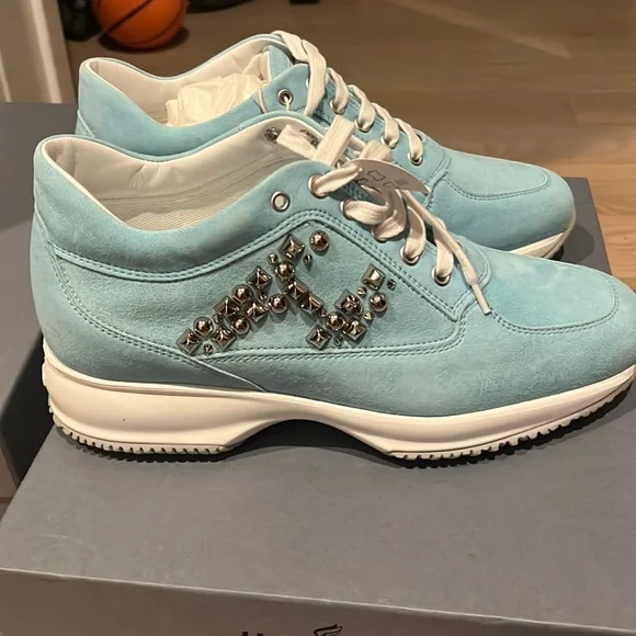 スニーカー HOGAN Woman Sneakers Sky Blue HXW6470FB60QDA 0CA8 Hogan | Shoes | Brand New Hogan Sky Blue Women Sneakers Size